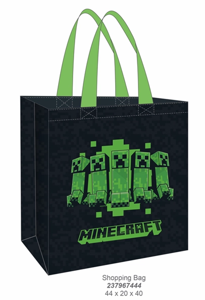 SAC CABAS MINECRAFT CREEPER