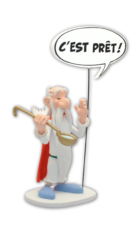 FIGURINE DE COLLECTION BULLE : PANORAMIX - NOUVELL