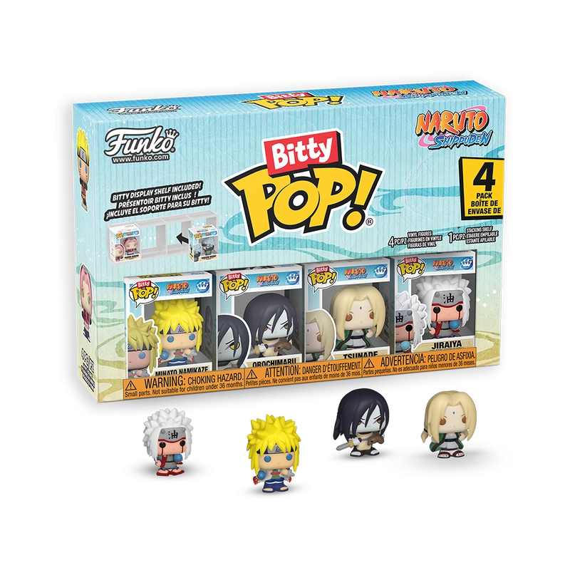 BITTY POP NARUTO - TEAM 2 (4 PCES)