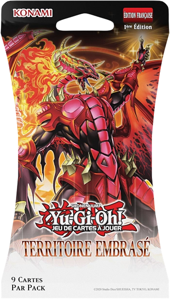 YU-GI-OH! - BLISTER TERRITOIRE EMBRASÉ