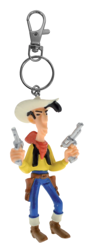 PORTE-CLES LUCKY LUKE 2 PISTOLETS