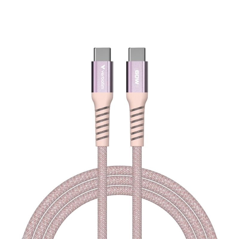 VERB CABLE USB-C MAG 60W 120 CM PINK