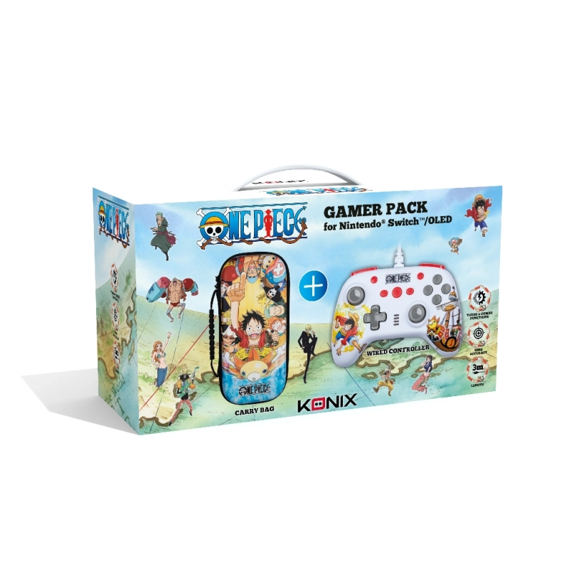 Gamer pack pour Nintendo Switch/Switch OLED - One Piece