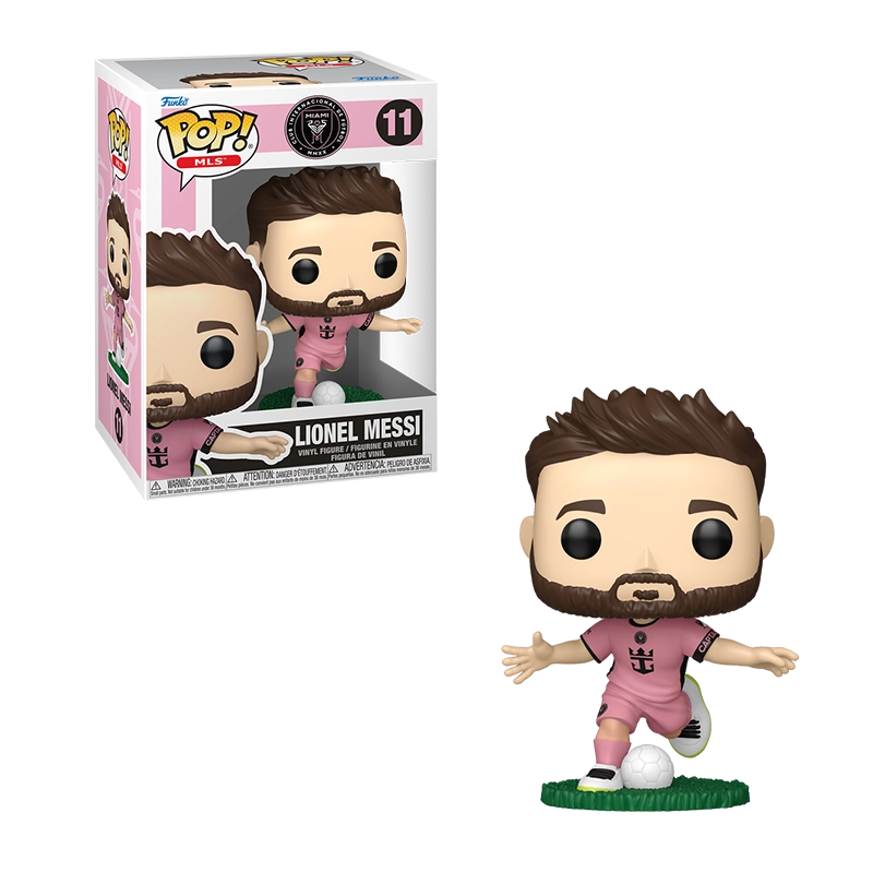 POP MLS : INTER MIAMI - LIONEL MESSI MAILLOT ROSE