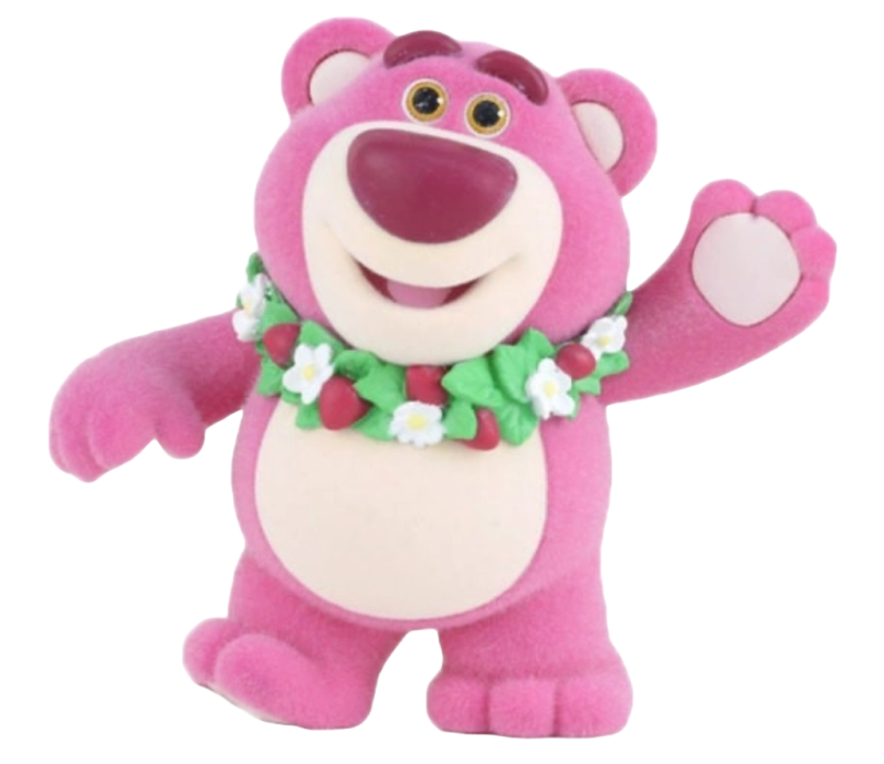 FIGURINE LOTSO COLLIER FLEUR FLOQUEE