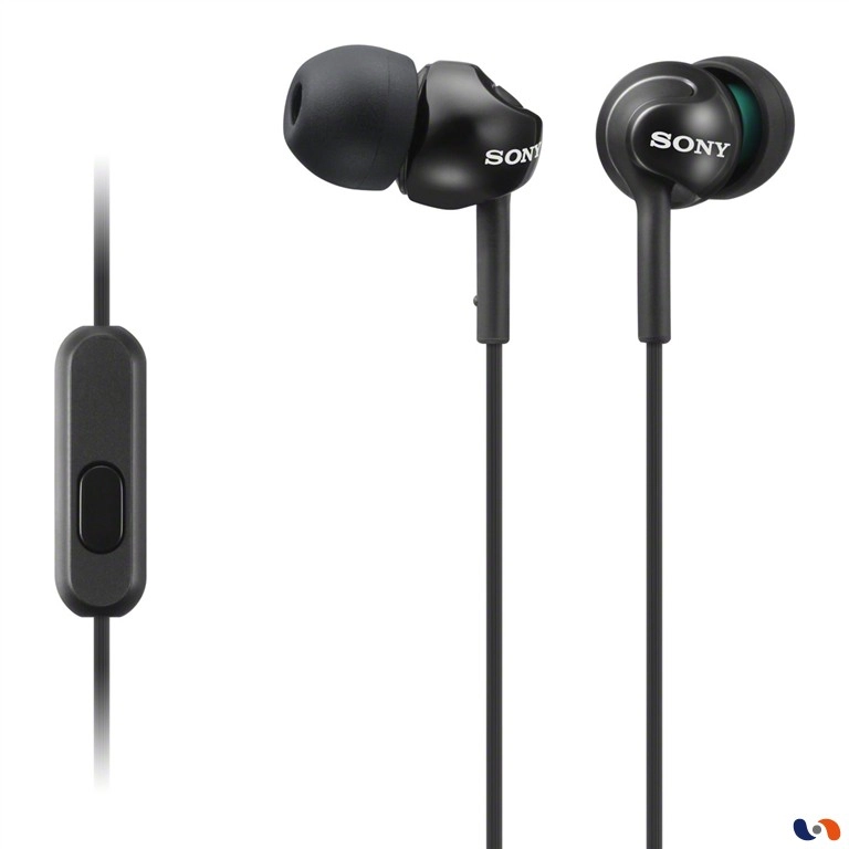 Écouteurs intra-auriculaires Sony MDR-EX110AP (noir)