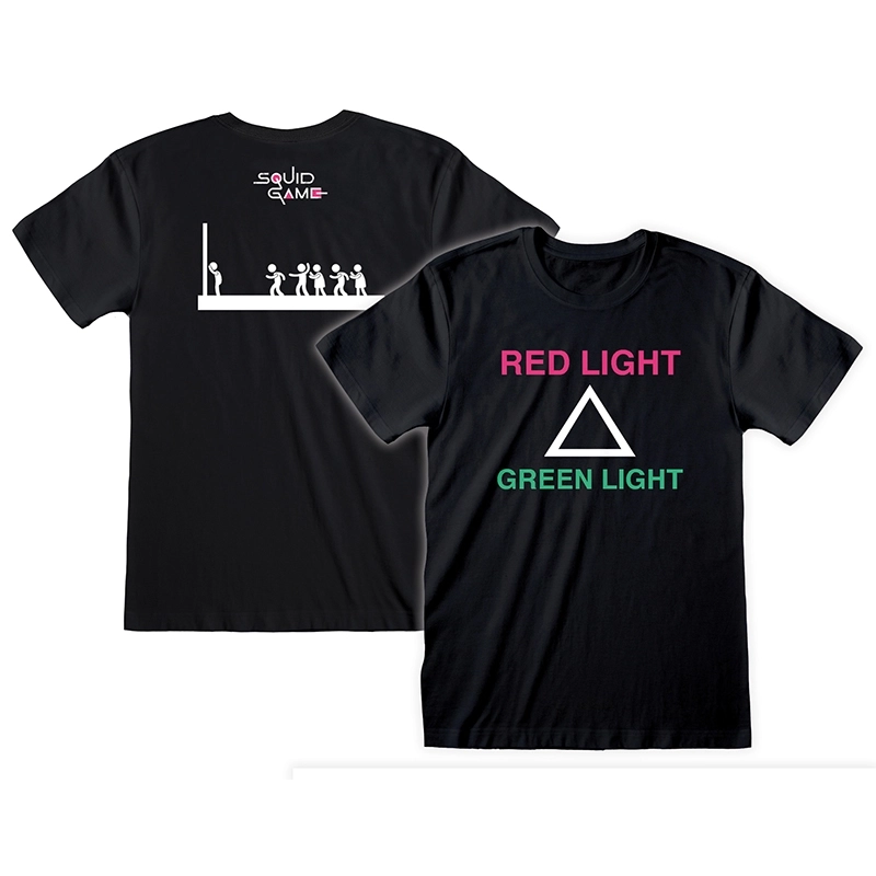 T-SHIRT SQUID GAME RED/GREEN L