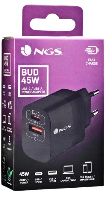 NGS POWER ADAPTATEUR 240W USBC + USBA