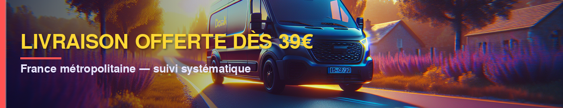 Livraison offerte dès 39€